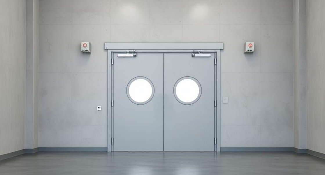 PVC deurblad vervangen pendeldeuren