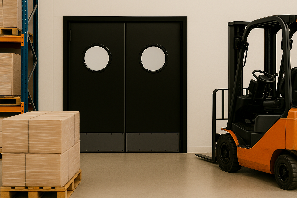 Pendeldeuren voor magazijnen