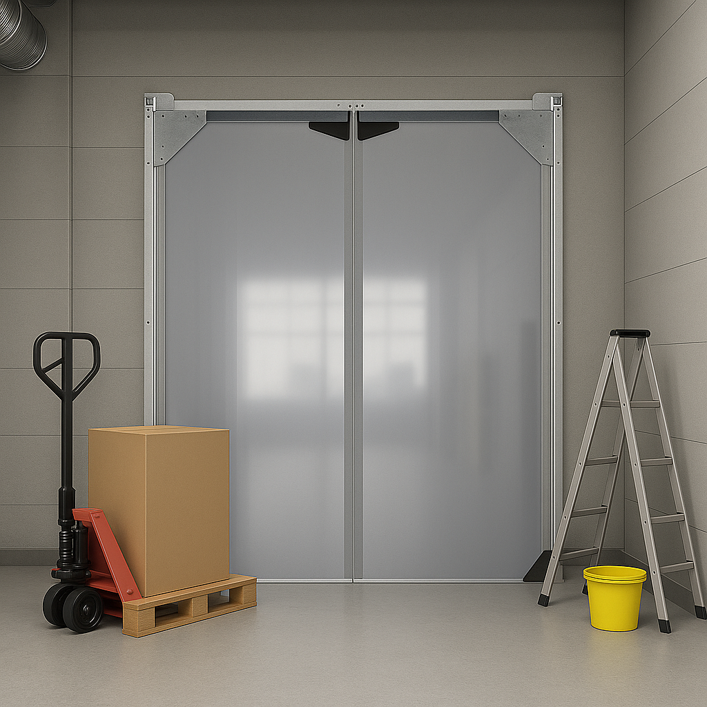 PVC pendeldeur, voordelen, klapsdeur, zwaaideur